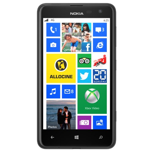 Nokia Lumia 625 Smartphone d bloqu 4G Ecran 4 7 pouces - 8 Go - Windows Phone 8 Noir Nokia Lumia 625 Smartphone d bloqu 4G Ecran 4 7 pouces - 8 Go - Windows Phone 8 Noir