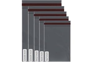 ezkart | Strong Plastic Grey Mailing Bags, Postage Bags, Packaging Bags and Parcel Bags with Various Sizes Use in Parcel, Delivery, Shipping, Mail, Package | Waterproof Plastic Envelopes