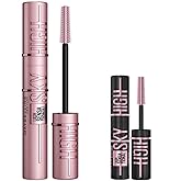 Maybelline New York Lash Sensational Sky High Maskara & Mini Lash Sensational Sky High Cosmic Black Maskara Makyaj Seti