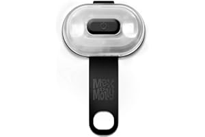 Max & Molly Urban Pets Matrix Ultra LED Safety Light Noir