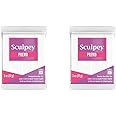 Premo Sculpey Light-Weight Professional Crafting Clay, White, 2oz (Pack of 2)