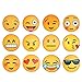 Set von 12 Kühlschrank Magnete Küche Whiteboard Kühlschrank Magnete Magnet Büro Magnete Emoji-Magnete 3D Funny Glas Magnete klein lustiges Dekoration