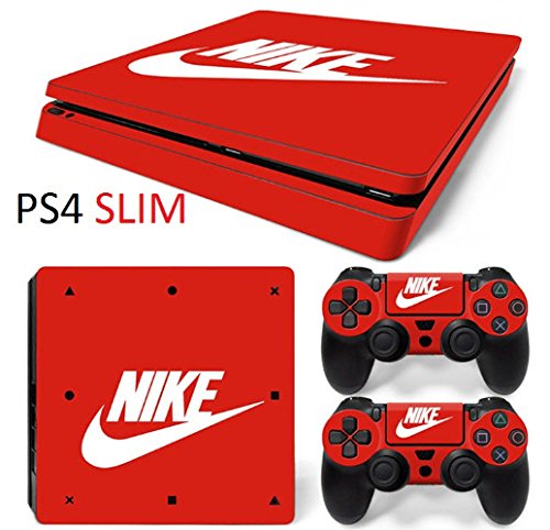Preisvergleich Produktbild Sony PS4 Playstation 4 Skin NIKE Design Foils Aufkleber Schutzfolie Set