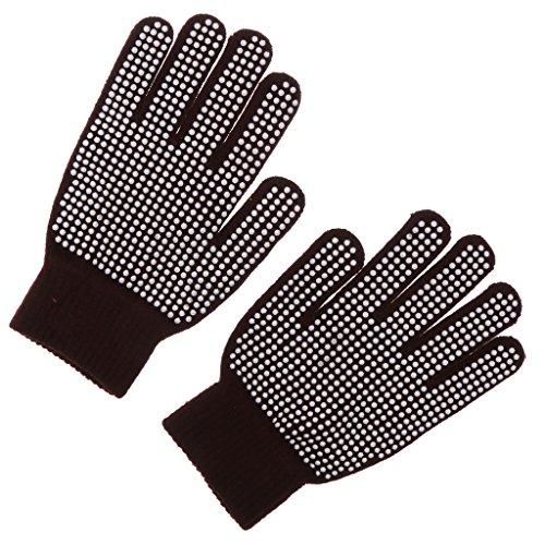 Preisvergleich Produktbild Baoblade Baoblaze Reithandschuhe Handschuhe Anti Rutsch Handschuhe für Fahren - Braun, Freie Größe