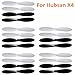 SOLEDI 20pcs Rotor Blades Propellers Props Prop Quadcopters for Hubsan X4 H107-A35 RC