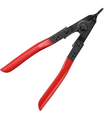 Spreizzange / Sicherungsringzange – 17,8 Cm, Innen & Außen, Gerade & Gebogen, Chrom-Vanadium-Stahl, Für Federringe 16–60 Mm