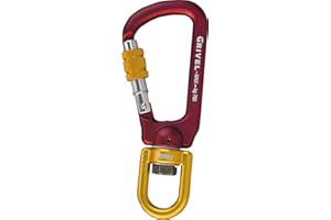 GRIVEL Rotor Screw Lock Mousqueton avec antirotation Unisexe pour Adultes