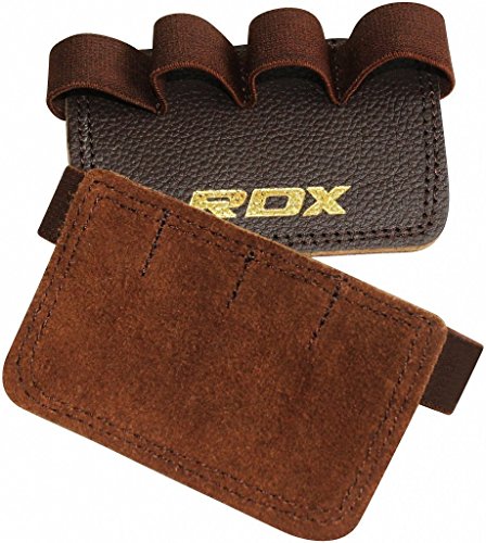 RDX Gym Leder Gewichtheben Griffe Krafttraining Griffpolster Fitness Griffpads