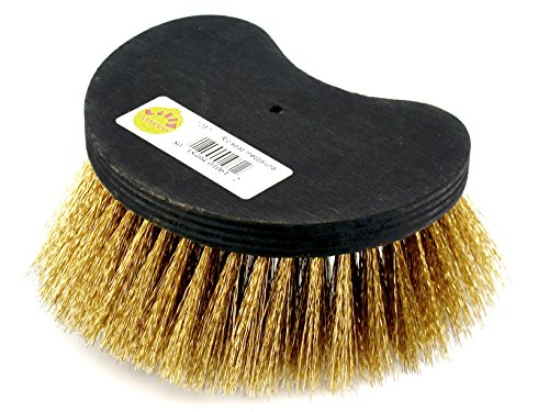 Preisvergleich Produktbild Notebook Bürste Messing Halbmond