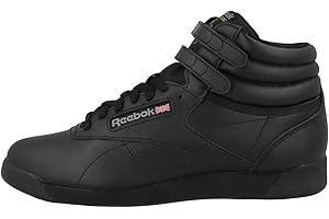 Reebok Freestyle Hi High Top Sneakers For Women, Black Or White Basketball and Tennis Shoes Womens Size 5-12 ZapatillasMujer