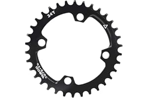 Keenso 1 Pieza de Plato de Bici BCD 96 mm