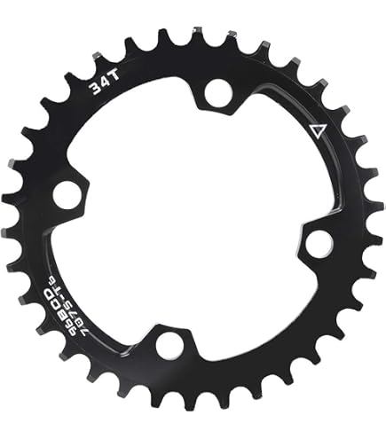 Corona Per Bici Da Strada In Lega Di Alluminio CNC - 110BCD, Denti Stretti E Larghi, 42T/44T/46T/48T (42T)