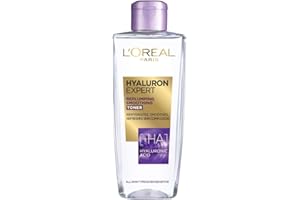 L'OREAL PARIS L'Oréal Paris Hyaluron Expert Replumping Toner, Hyaluronic acid, removes traces of makeup and refreshes skin complexion, 200ml