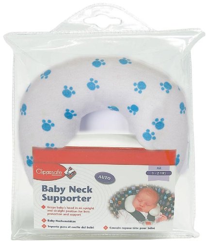 Clippasafe Baby Neck Supporter Blue