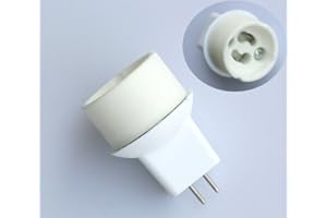 SHUOHUI 3 x adaptateur Culot MR16, GU5.3 sur GU10 Lumière adaptateur Adaptateur Socket Lampe Socket