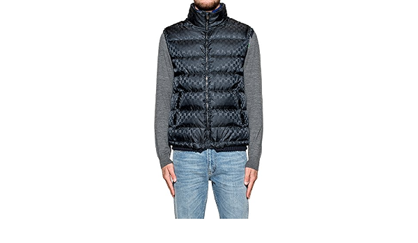 Gucci Gilet Uomo 429493Z42184440 Poliammide Blu : Amazon.it: Abbigliamento