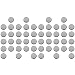 Produktbild com-four® Lithium Batterie 3V Knopfzelle (CR2025-50 Stück)