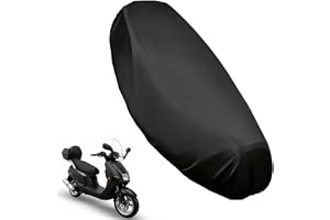 Yadiraom Motorcykel sittbänk, skoter, sittbänk, regnskydd, oxfordduk, motorcykel, sätesskydd, vattentätt, sittskydd, skoter, med halkfri yta, universell passform för sätesöverdrag