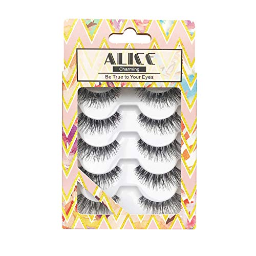 ALICE Pestañas Postizas Naturales Demi Wispies (5 pares)