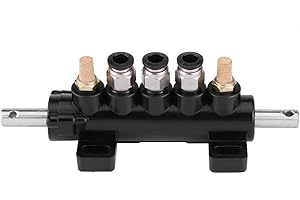 KIMISS Valvola del pedale della valvola di controllo dell'aria dell'automobile per Smontagomme Forniture della macchina Strumento tipo B, lega di alluminio (bianco)(Tipo B (1),)