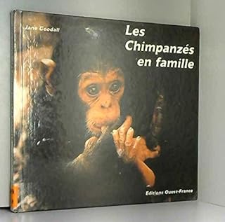 jaquette livre Les chimpanzés en famille