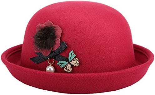 Cute Tai Yuen crimping gross hat? hats fashion hats parent-child sunshade M(56-58cm) Red