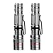 Produktbild Ebilun CREE Q5 LED 2000 Lumen Zoomable Taschenlampe, Lamp Clip Penlight, Mini Portable, Multifunktions, Outdoor Sport, Camping verwenden, Silver Grey 2 Stück