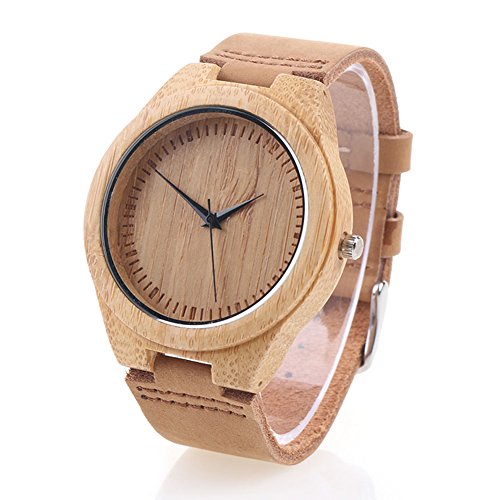 Originale Della Fabbrica Handgemachte Bambus uhr echtes lederarmband Japanische Quarz Holzuhr herren Originale Della Fabbrica Handgemachte Bambus uhr echtes lederarmband Japanische Quarz Holzuhr herren
