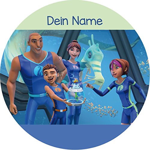 Preisvergleich Produktbild Tortenaufleger Nektons3 mit Wunschname / 20 cm Ø