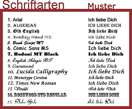 Laterne mit Gravur 28 cm zur Hochzeit - 5