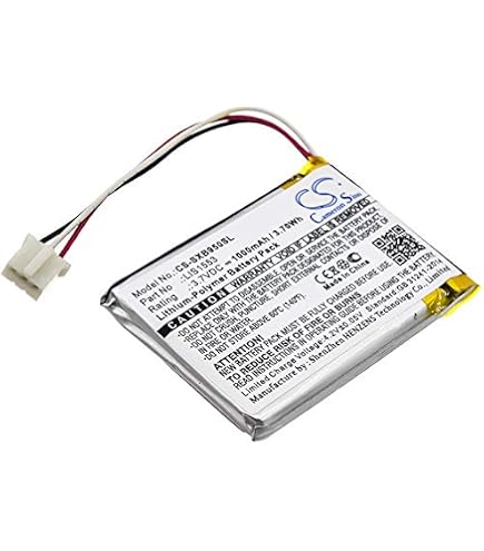 Batteria 1200 MAh 3,7V Per Cuffie Sony WH-1000XM3/XM4/XB900N/CH710N/H910N – Modello SM-03 SP624038 Con Connettori JST Multi