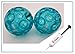 Produktbild Franklin Original Mini Ball - 2er Set, Blau, 7 cm Ø, für Kleine Füße/Menschen + Kleine Ballpumpe + Übungsbroschüre