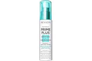Revlon Prime Plus Makeup & Skincare Primer, Mattifying and Pore Reducing with Salicylic Acid and AHA, 30ml
