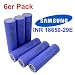 Produktbild 6x Samsung INR18650-29E Akku mit 2900mAh 3.7V. Das Kraftpaket ideal für e-Bike, e-Zigaretten, RC-Modellbau Batterien und Powertool