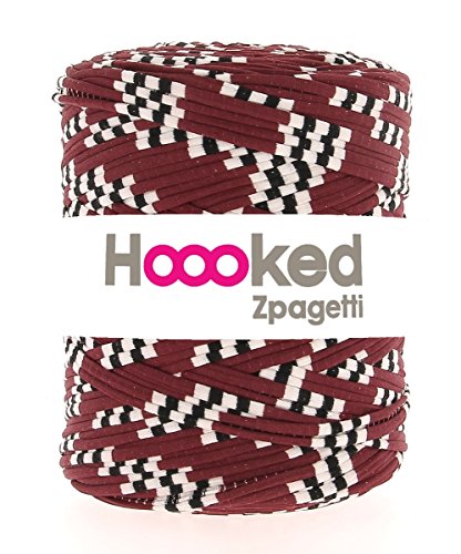 Hoooked Zpagetti Textilgarn 120 m Rolle gemustert - Farben zur Wahl