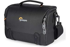 Lowepro Adventura SH 160 III, Borsa per Fotocamera con Tracolla Regolabile/Rimovibile, Borsa per Fotocamera Mirrorless, Compatibile con la Serie Sony Alpha 7, Nero