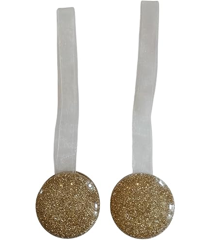 Fermatende Magnetici Per Tende, 4 Pezzi, Fermatende Magnetici Con Fibbia Per Tende Fermatende Intrecciati 48 Cm Corda Decorativa Per Tende Per Casa Camera Da Letto Ufficio Bianco 88900967