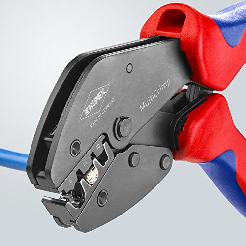 Knipex 97 33 02 MultiCrimp – Crimpzange mit 5-fach-Wechselmagazin - 3