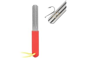 kurkip Hook Sharpener - Essential Tool for Your Fishing Box, Multi-Purpose Diamond Sharpener - Perfect for Hooks and Dart Points