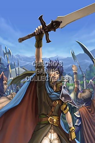 CGC Huge Poster GLOSSY FINISH - Fire Emblem Path of Radiance Nintendo GameCube - Ike - FEM013 (24" x 36" (61cm x 91.5cm))