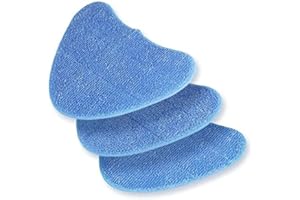BONBELONG Cleaning Pads Replacement for VAX Steam Mop Pads, Compatible with vax Steamer Mop Replacement Pads S85-CM/S86-SF-P/S86-SF-T/S86-SF-C/S86-SF-CC/S2ST/S2S/VRS29M/VRS26 Blue