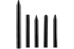 G&S GS 43237-2 5pcs Tap Down Tools Set Paintless Dent Removal Nylon Pen Dent Repair Kit Tools,Black