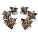 Produktbild Orgon-Generator Orgonit Merkaba Sterne aus 7 chakra Edelsteinen und Metallen - 30mm