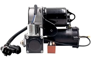 Dzanken Air Suspension Compressor Part# LR023964 LR010376 RQG500140 for LR3 (2005-2009), LR4 (2010-2013), Ran-ge Rover Sport (2006-2013) LR044360 LR015303 (6 Pins Connector)