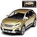 Produktbild Norev Peugeot 3008 GT Beige 2. Generation Ab 2016 1/64 Modell Auto mit individiuellem Wunschkennzeichen