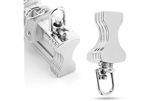 Jos & Haz End Caps for Flexible Bendable I Profile Curtain Track Ceiling or Wall Mount Curtain System End Stop for Room Divider Sliding Curtains RV Rail Cap (4 pcs)