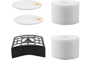 evecase Foam and Hepa Filter for shark NZ801UK(T) filters, Replacement for NV680 NV681 NV682 NV683 NV620 NV800 NV801 NZ801 UV810 AX910 AZ910 Series for Shark-Vacuum-Hoover-Lift Away Filters