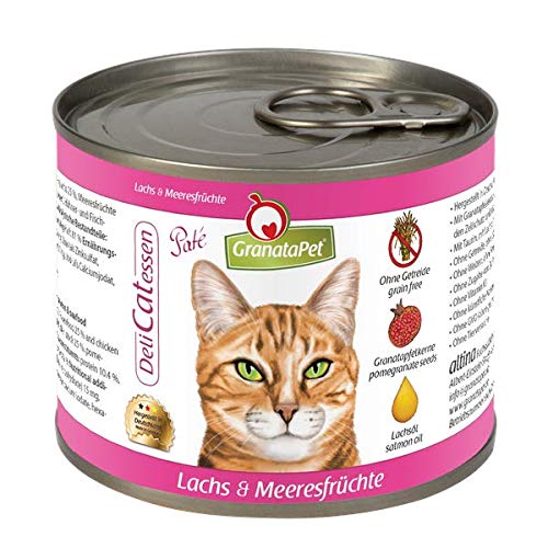 Preisvergleich Produktbild Granata Pet DeliCatessen Lachs und Meeresfrüchte Paté 6x 200g Sparpaket