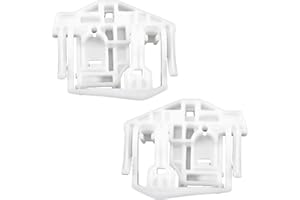 Twowinds - Clip Elevalunas 51353448251 Compatible con BMW X3 E83 (2003-2010) - Puerta Delantera, Trasera, Izquierdo, Derecho (ambos lados) - 51353448645 - Regulador Ventanilla (lote de 2 piezas)