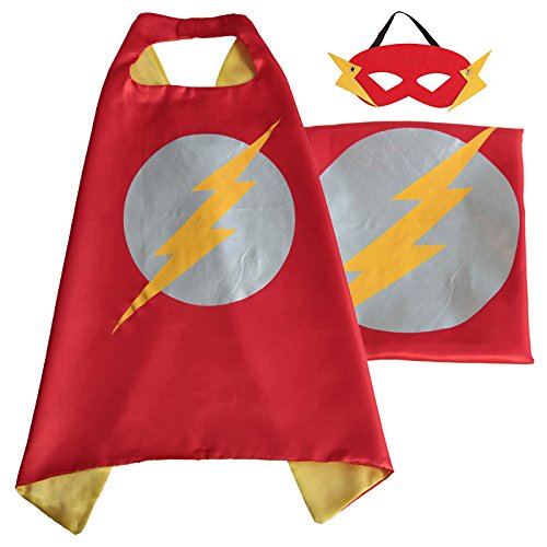 Superhero Cape mit gratis Maske für Kids – Party Kostüm
